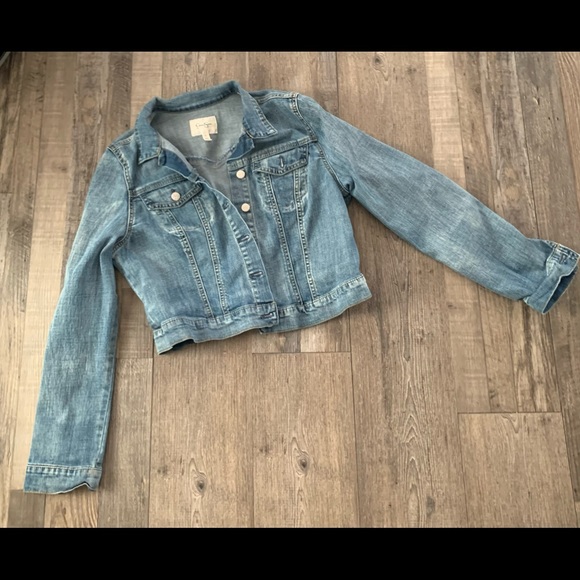 Jean Jacket, Cropped, size XL